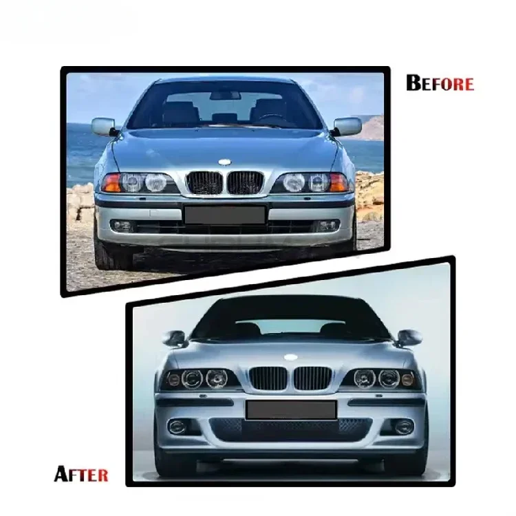 SPM Material Auto Front Bumper Kit For Bmw 5 Series E39 Front Bumper Body Kit To M5 Style Accessories 1996-2003 Brand ABS 50KG