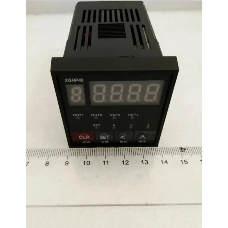 Upgraded 1-channel programmable time relay timer with 10 ms reverse positive timing