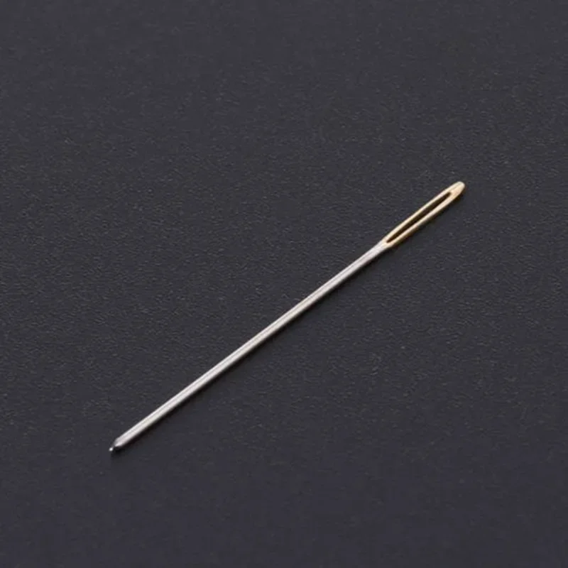 100/30PCS Multi-size Tail Embroidery Fabric Cross Stitch Darning Needles Craft Tools 22/24/26# Stainless steel DIY Sewing Needle