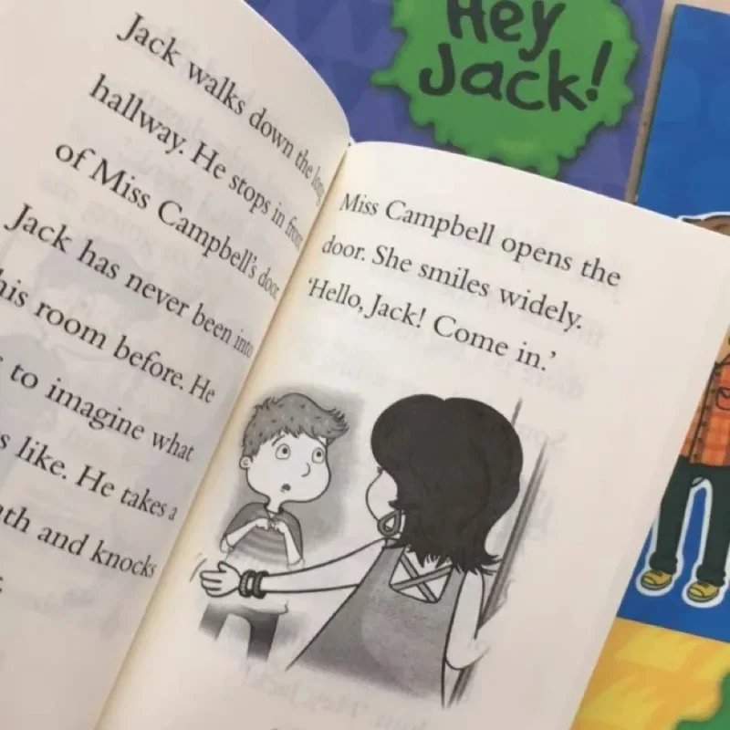 20 Books/Set Hey Jack Complete Collection Children Baby Famous Story English Tales Child Book Set Baby Bedtime Book