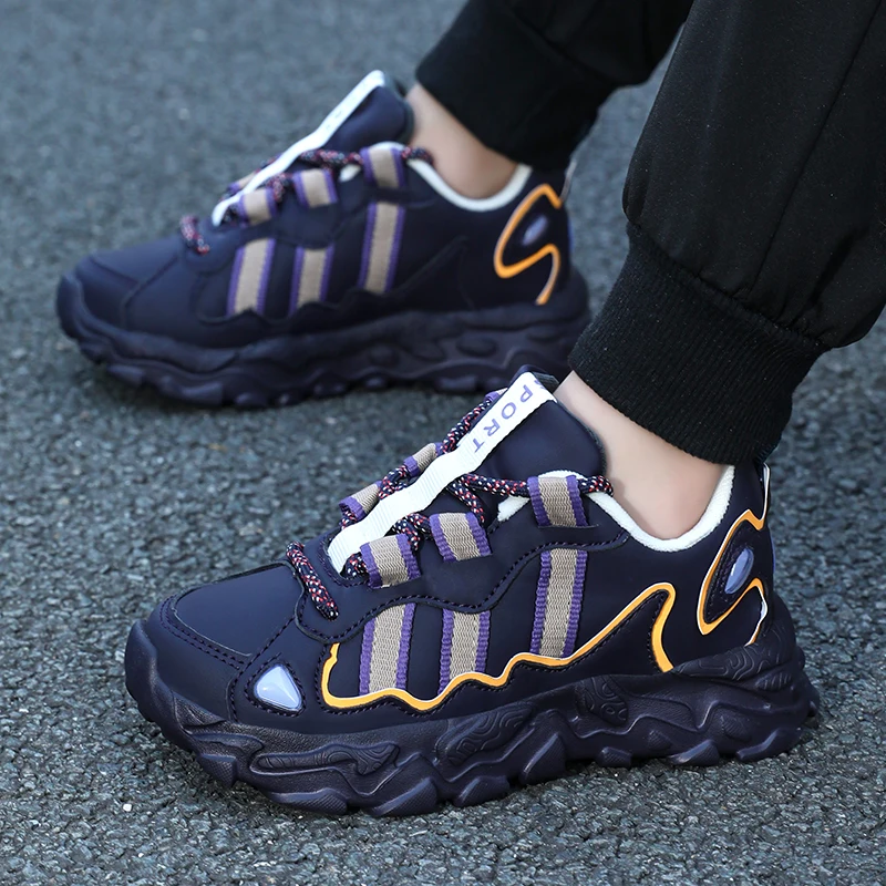 

2025 New (Boys and Girls) Sneakers Children's Sneakers Double Mesh Leather Children's Sneakers