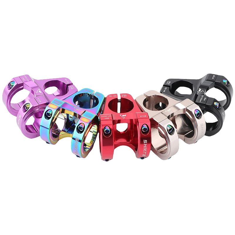 HASSNS Aluminum Alloy MTB Power Short Handlebar Stem 31.8mm for Road Mountain Bike Bicycle Stem