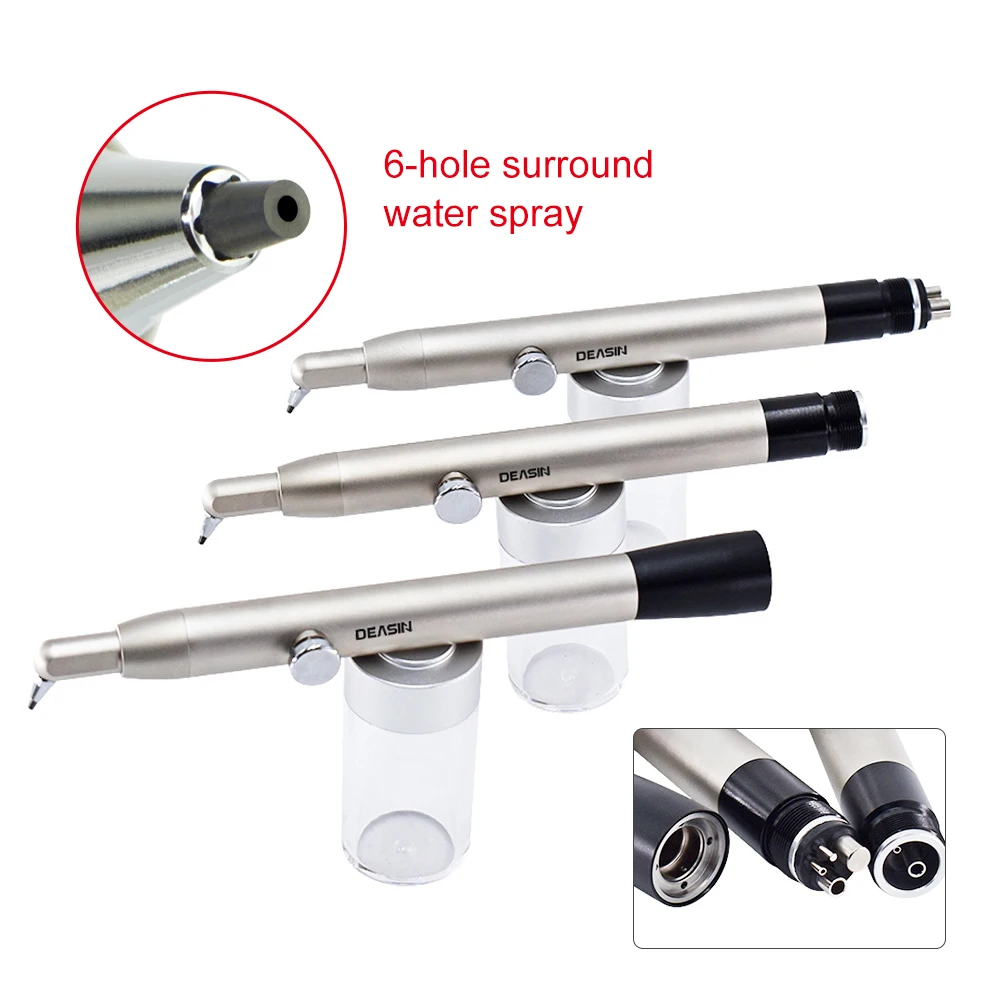 Dental Air Polisher aluminum Oxide Air Abrasion master Sandblaster Device Air Flow with Water spray for M4/B2/KAVO