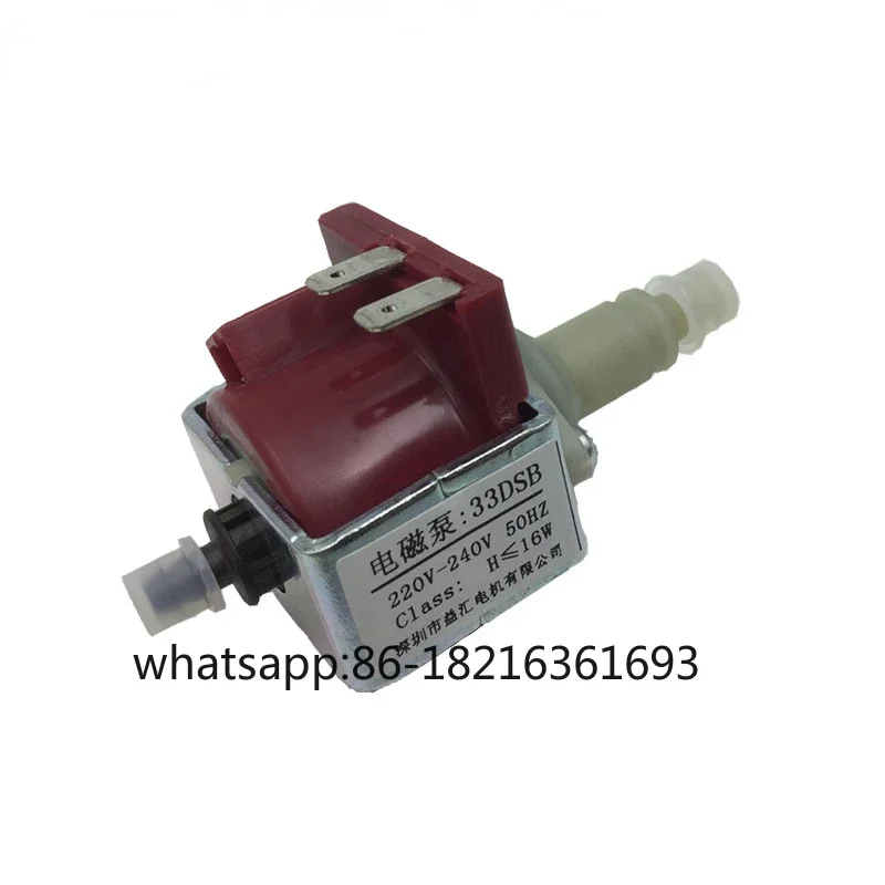 

33DSB Electromagnetic Pump AC 220V-240V 16W Steam Iron Steam Mop Medical Water Pump Self- Micro Magnetic Driving Pump 3