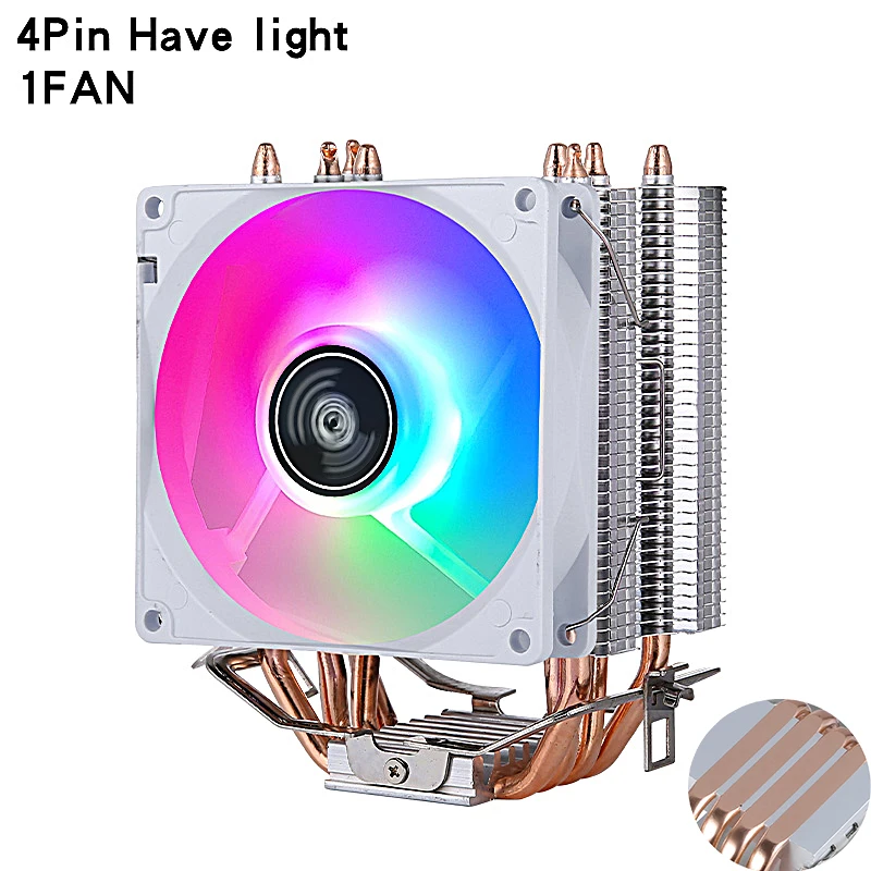 4Heat pipes 1Fan4pin