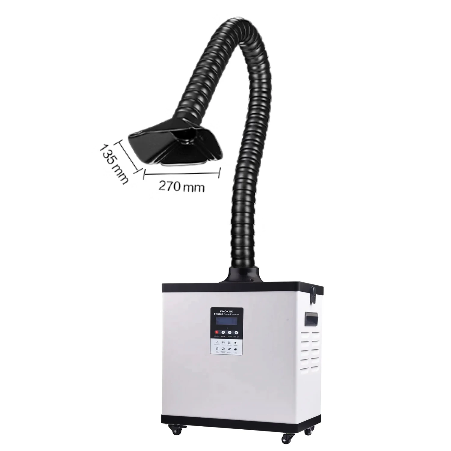 KNOKOO FES200 Welding Fume Extractor New Condition Solder Smoke Absorber Purifier For Laser Marking Soldering 3D Printing