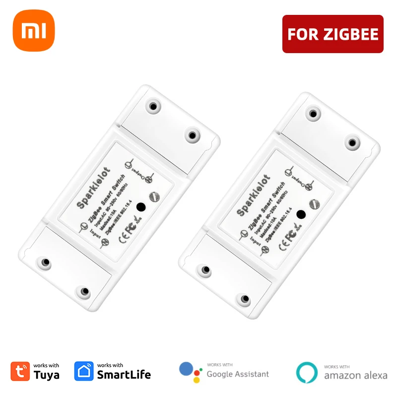 

Xiaomi Smart Switch Zigbee Relay Universal Breaker Timer APP Wireless Remote Control Automation Works With Alexa Google Home