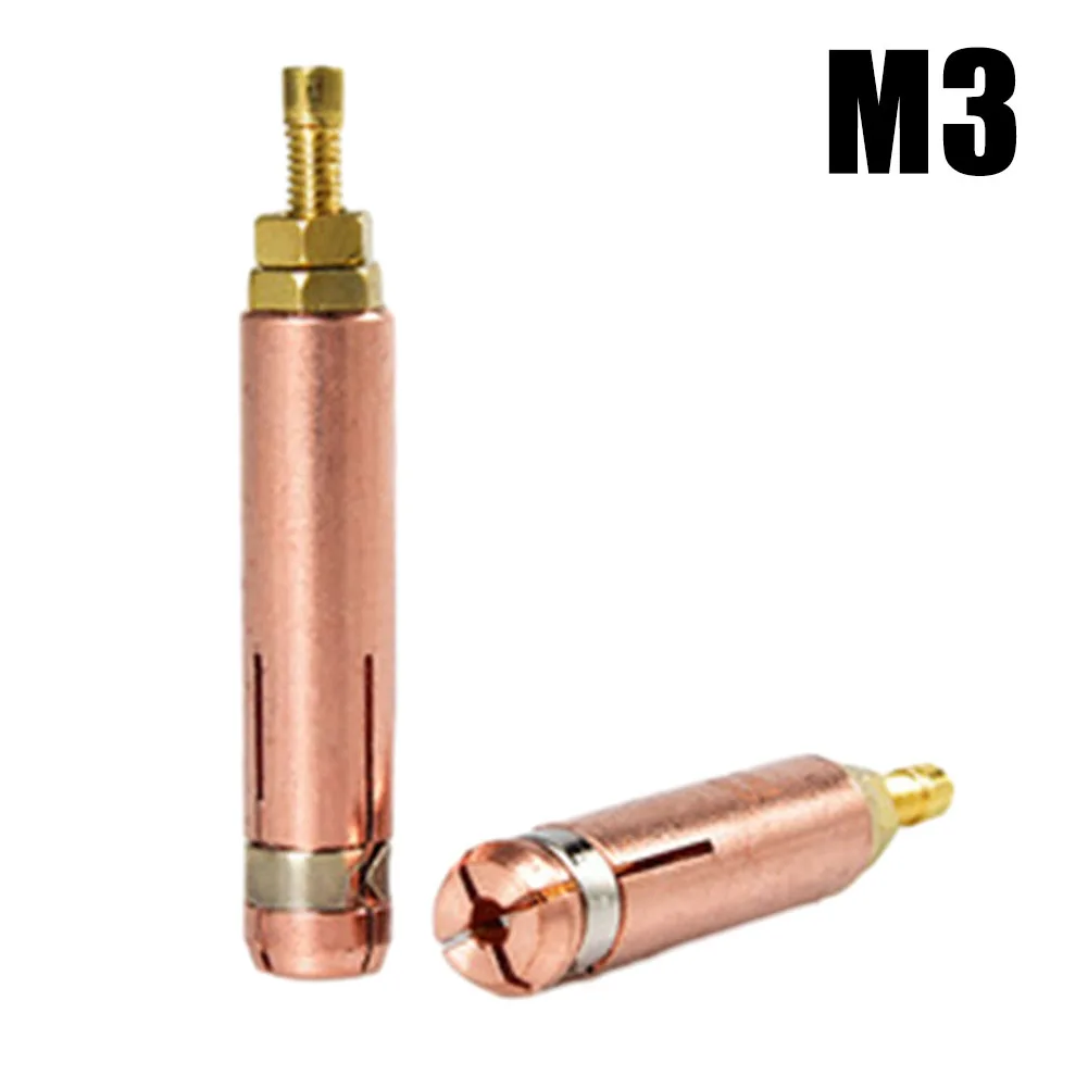 

Welding Torch Collet 43.05mm Length Copper Parts Accessories Replacements For Capacitor Discharge High Quality