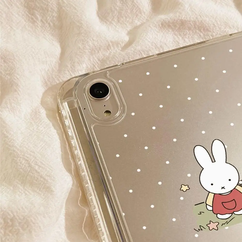 Miffy Rabbit عبارة عن غطاء حماية عالي المظهر مناسب لسلسلة Ipad بالكامل مما يجعلها هدية لصديقتك #5
