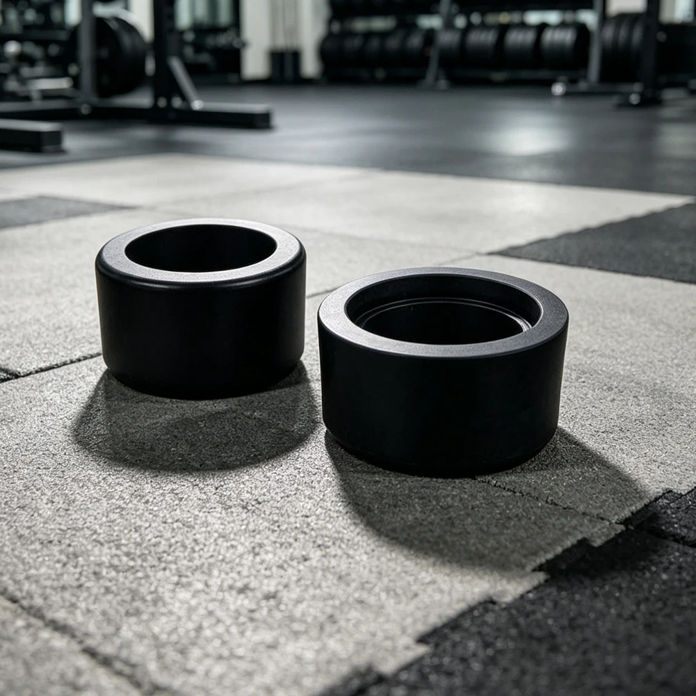 Weight Plate Spacer Rubber Weight Plate Sleeve Noise Reducing Design Vibration Dampening Wear-resistant Material