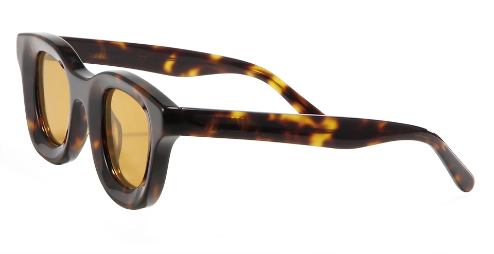 Rhud Designer-Sonnenbrille aus Acetat für Damen, Markendesigner, übergroße runde Farbtöne, Thierry Hip-Hop-Stil, Herren-Sonnenbrille, kein Markenlogo – Detail 9
