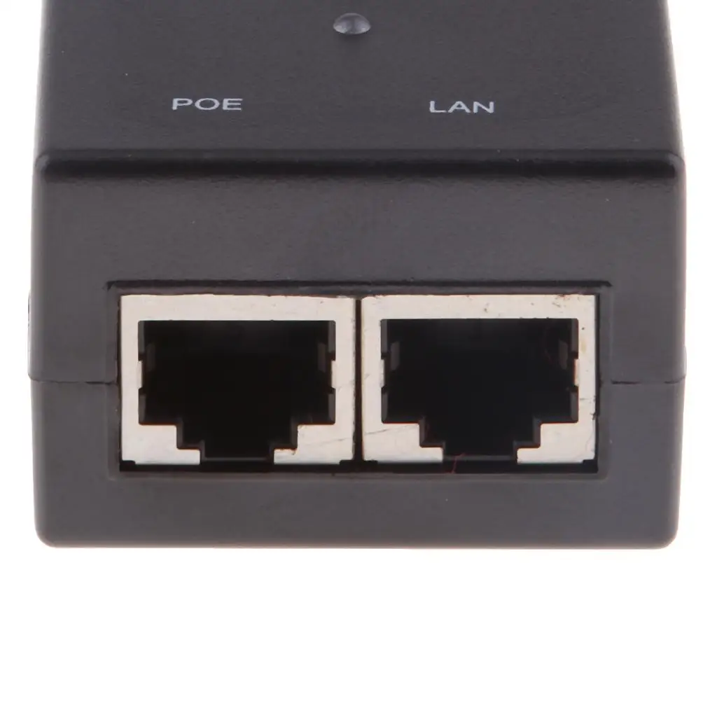 Imagem -06 - Poe Injector Ethernet Adaptador Fonte de Alimentação 802.3 24v 1a para Câmeras e Telefones