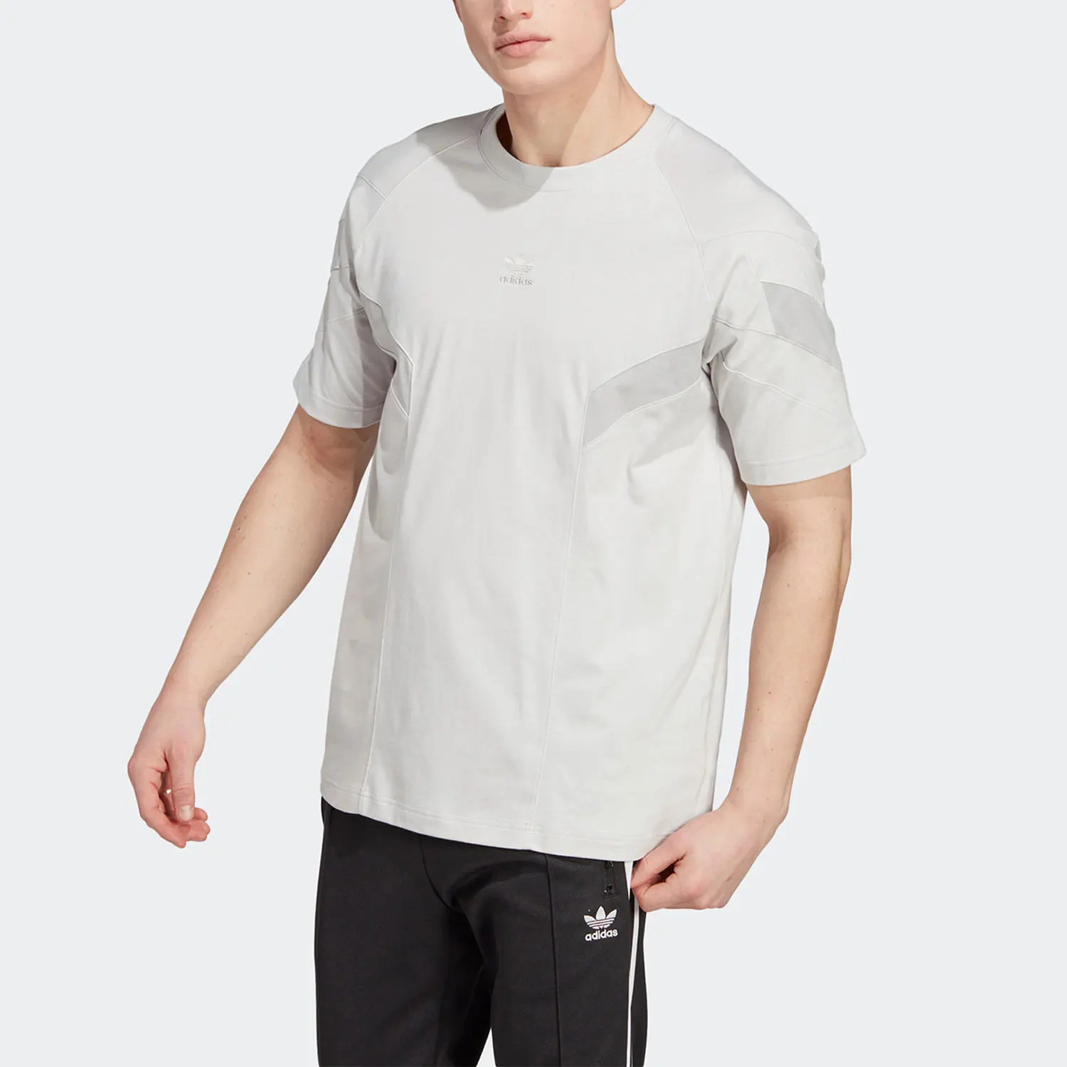 Adidas genuine Three-Leaf Clover Mens Summer Sports Round Neck Short Sleeve T-Shirt HR8595