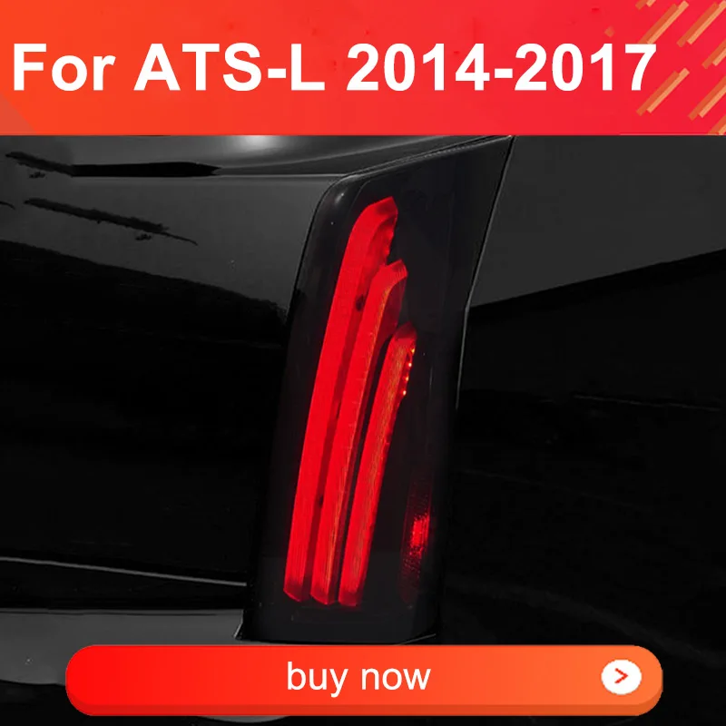 

1 Pair LED Tail Light Assembly for Cadillac ATS 2014-2017 Taillights Plug and Play with LED Dynamic Turning Rear Tail Lamps