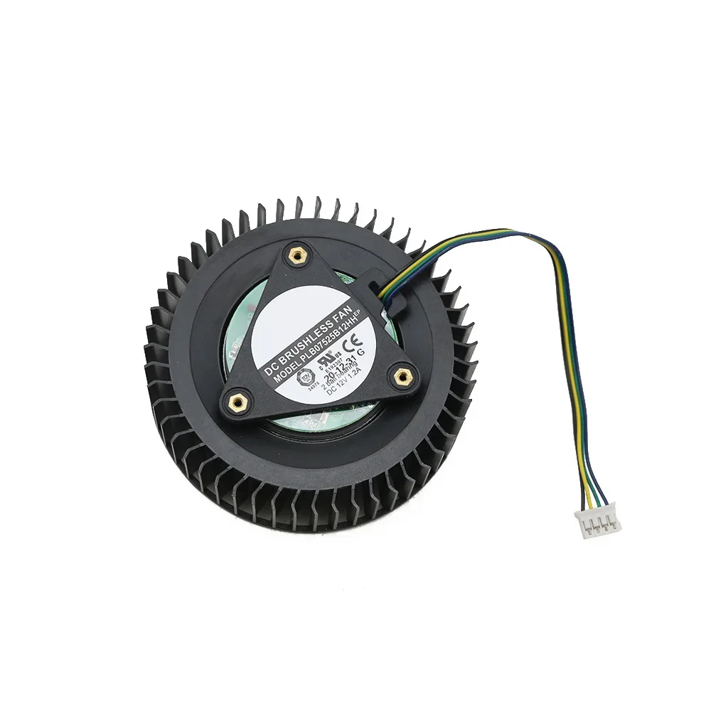 Graphics card fan FD7525H12D 12V 1.20A 4PIN for ASUS TURBO RTX 2060 2070 2080 2060S 2070S 2080TI HZDO 75*25mm