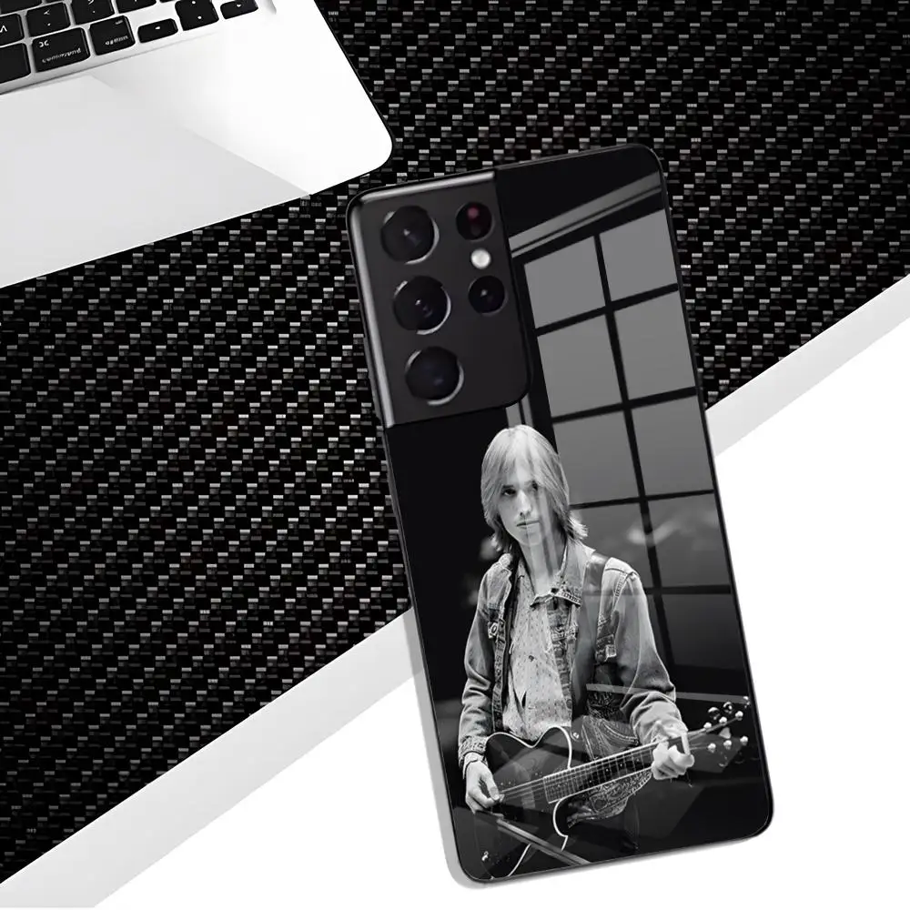 Tom Pettys T-the Heartbreakers Phone Case For Samsung S26 S25 Edge Ultra 23 22 21 20 Ultra Plus S24 Fe Glass Cover