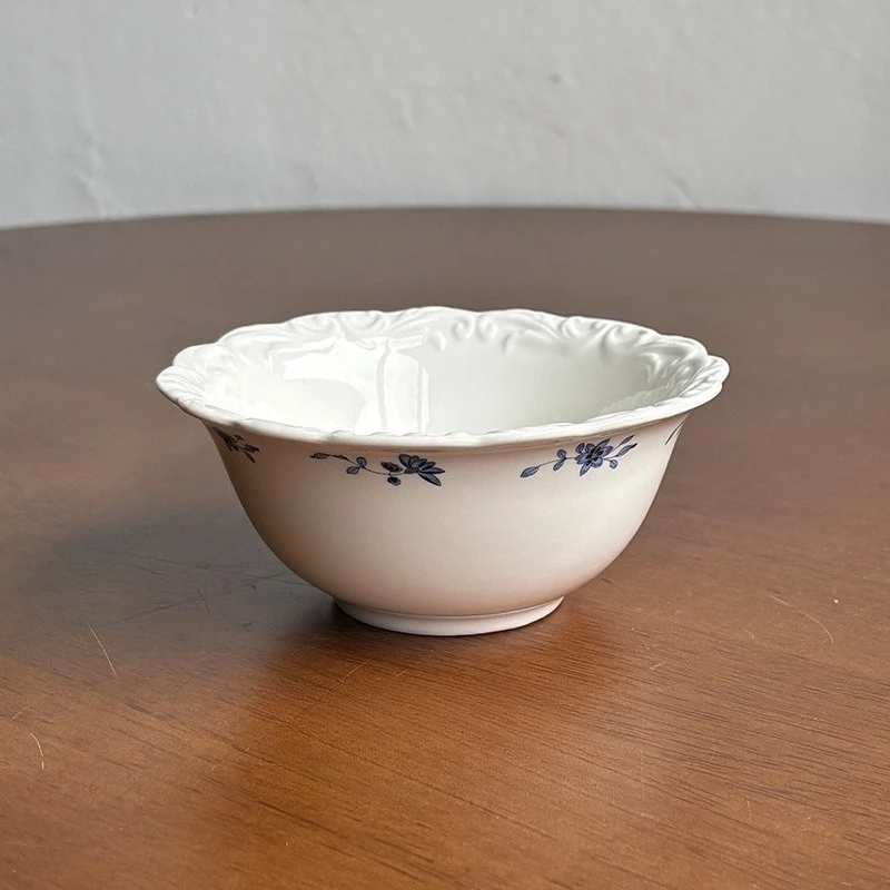 

5-дюймовая бытовая миска для риса с французской керамикой и красивой посудой