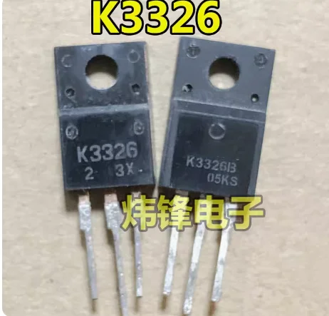 Used  5PCS K3326 2SK3326 TO-220F   Original disassembly