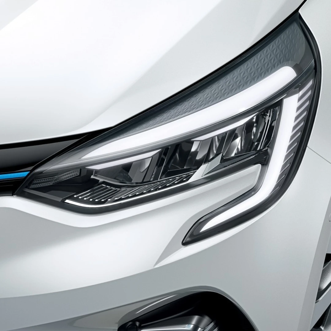 For Renault Clio 2019 2020 2021 2022 Front Headlamp Cover Transparent Mask Lamp Shade Headlight Shell