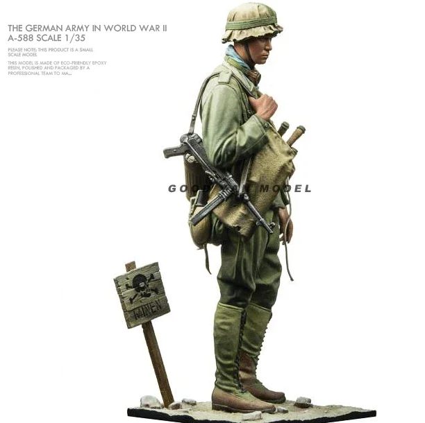 Kit modello in resina 1/35 Figura fai da te autoassemblata A-588