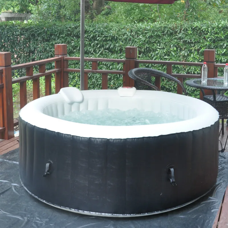 Outdoor Portable 220v Inflatable SPA Hot Tub for 4 Person