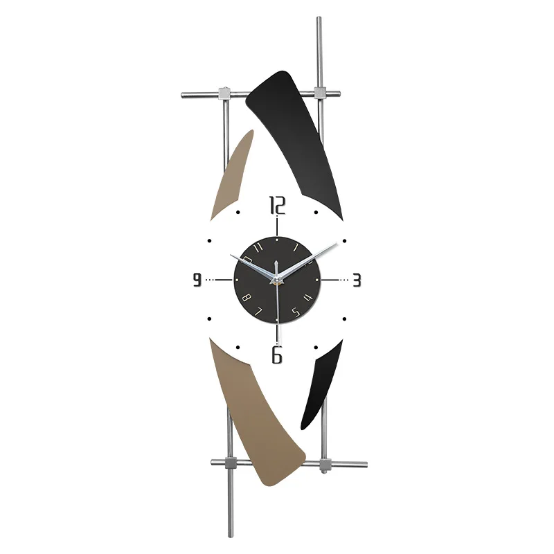 

Zml new creative elegant clock wall clock living room home wall mounted modern minimalist silent wall clock