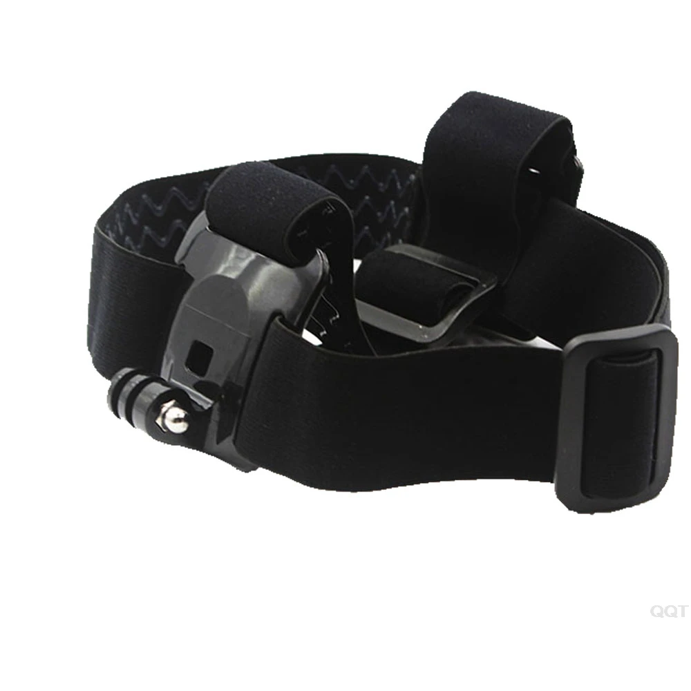 QQT For GoPro12 11 10 9 8 7 6 5 Camera adjustable headband soft strap, suitable for GoPro Hero 9 8 7 6 5 4 3+ 21 Sjcam SJ4000