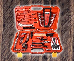60pcs Herramientas Heavy Home Tool Kit Mechanic Maintenance Tool Sets