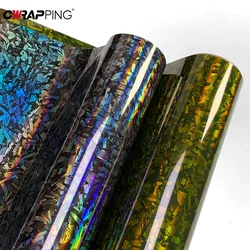 Car Sticker High Grade Forged Carbon Fibre Film Glossy Body Modification Sticker Motorcycle Body Sticker for Car Accessories