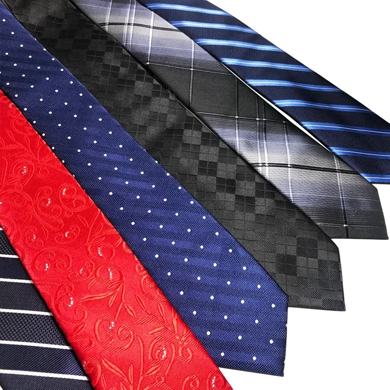 

Мужской галстук на молнии, 6 см, корейский узкий, 5 см, униформа Lazy One Pull, профессиональная рабочая группа