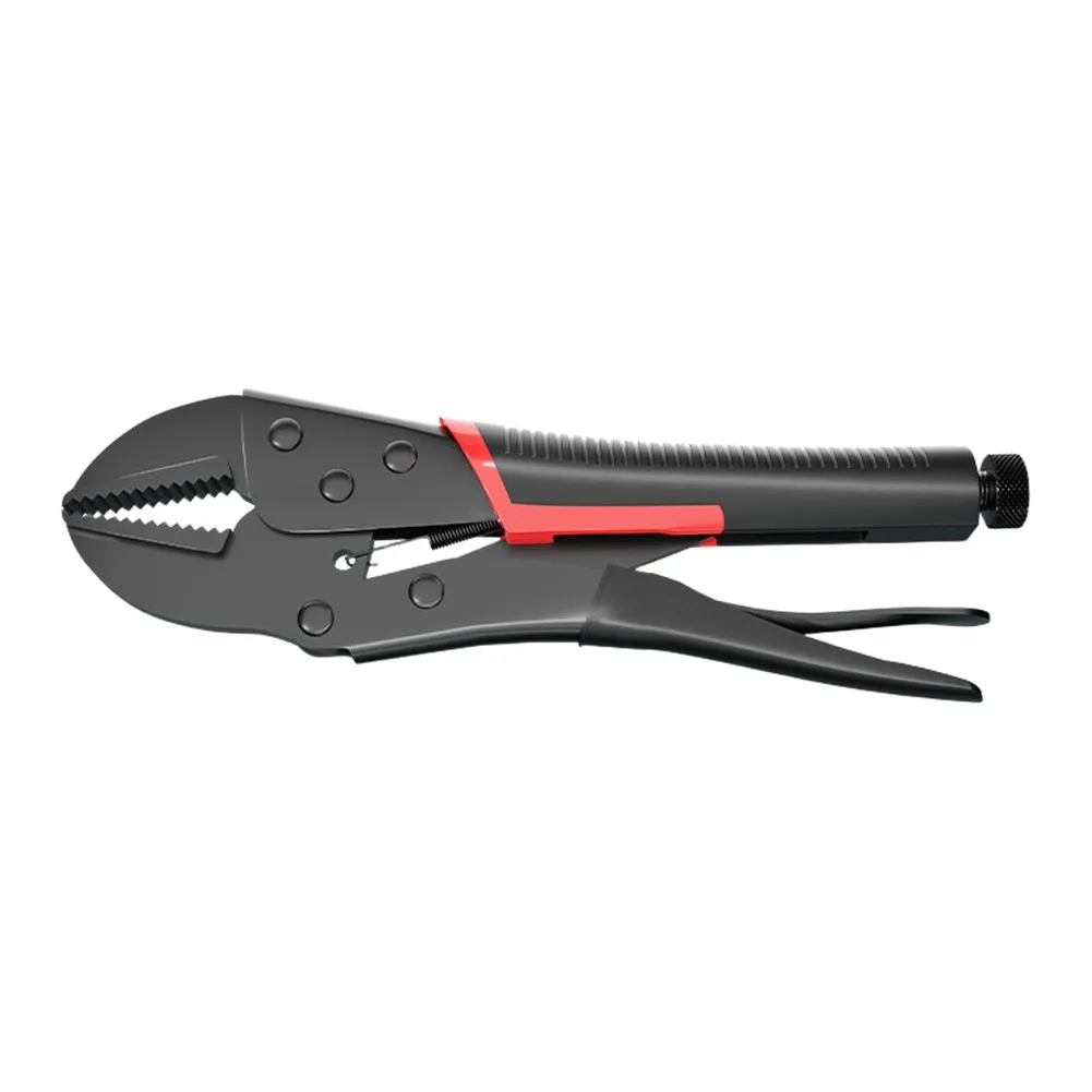 Adjustable Locking Pliers High Hardness Steel Welding Clamp With TPR Grip For Industrial Nut Removal And Clamping Tool
