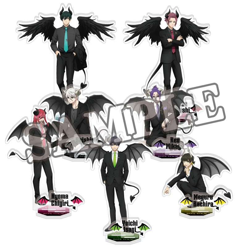 

Подлинный синий замок Isagi Yoichi Chigiri Hyoma Mikage Reo аниме косплей Demon серии акриловая фигурка-подставка мультфильм стоячий знак