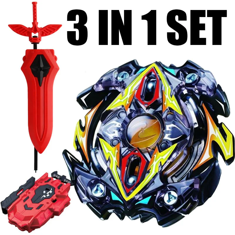 B-X TOUPIE BURST BEYBLADE Spinning Top STARTER SET B-59 W/ NEW Sword LR Launcher