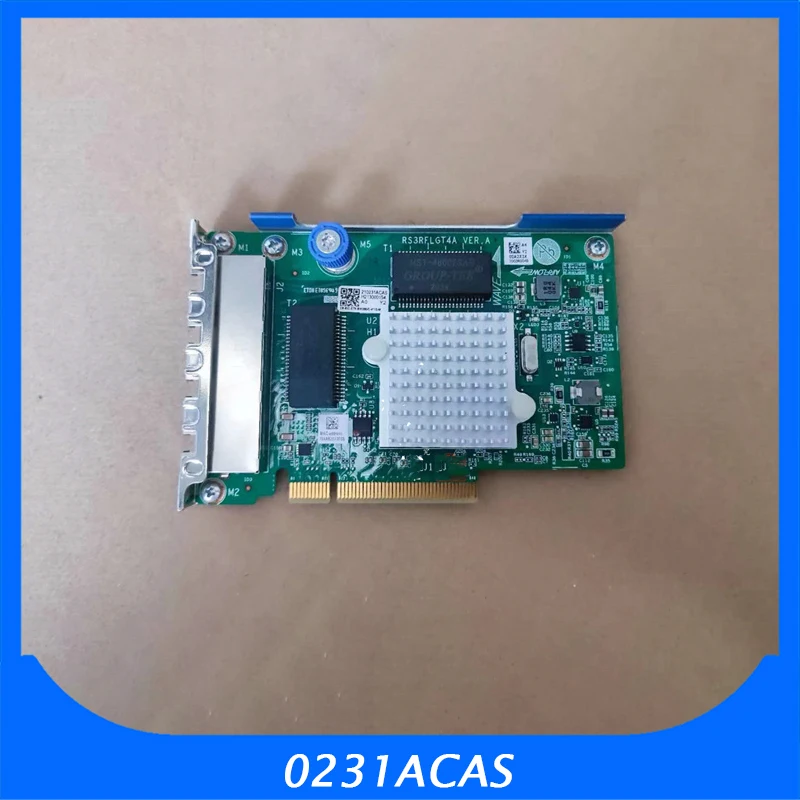 Placa De Rede Gigabit Quad, H3C 0231, ACAS UN-NIC-ETH-NHI350 i350