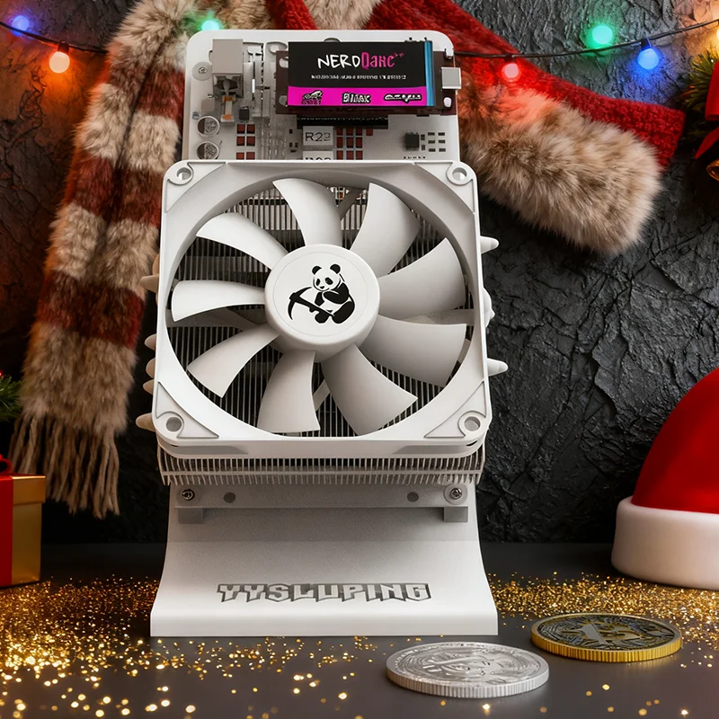 Internet celebrity same style,YYSLuping factory direct supply: bitaxe nerdqaxe++ 4.2-4.8th/s silent version