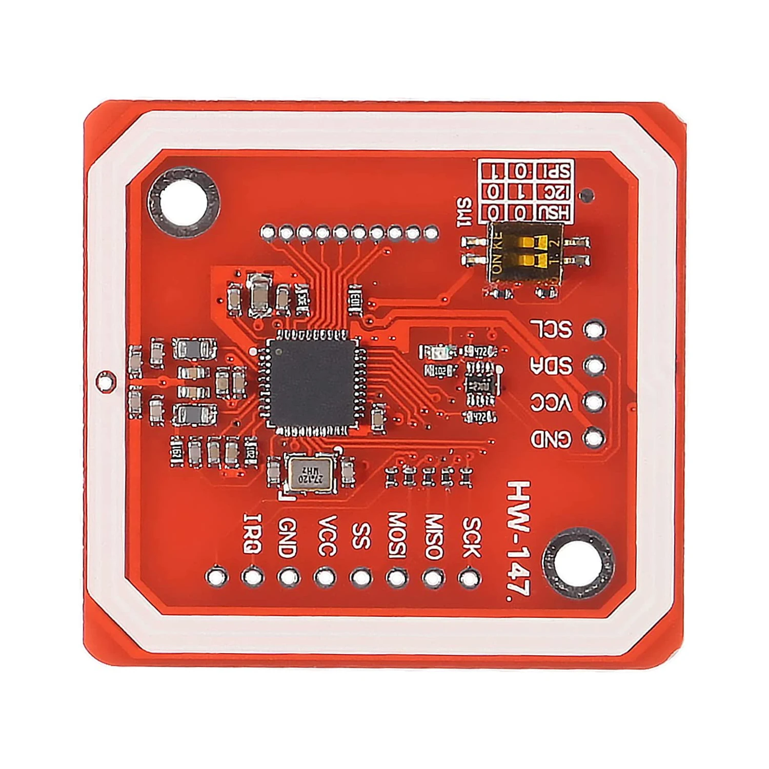 PN532 NFC NXP تتفاعل وحدة V3 عدة بالقرب من مجال الاتصالات قارئ وحدة عدة I2C SPI HSU مع S50 بطاقة بيضاء بطاقة مفتاح لراسبر #5
