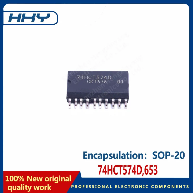 10pcs   74HCT574D,653 package SOP-20 logic chip