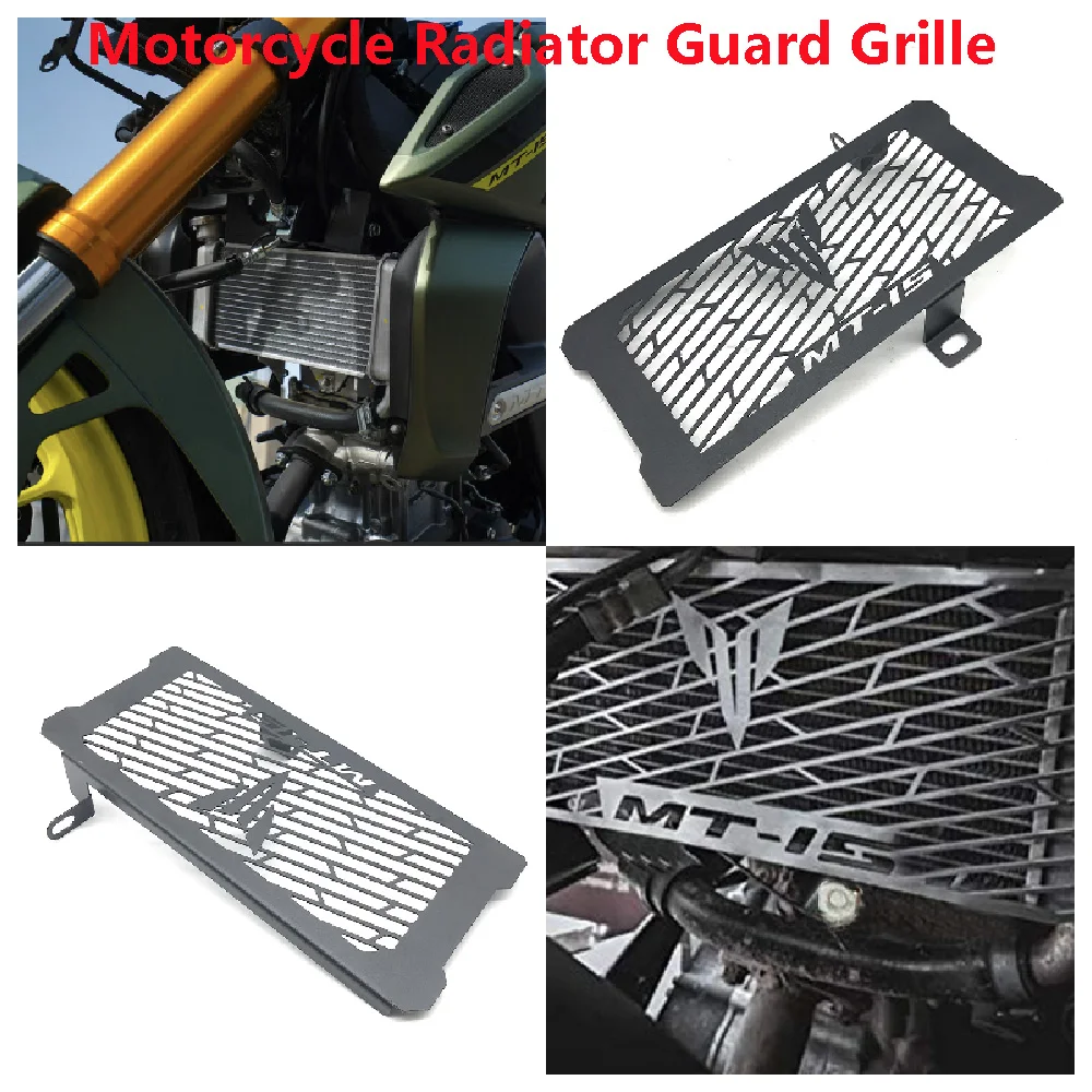 

Fits for Yamaha MT15 MT125 MT-15 MT-125 MT 125 15 V1 V2 ABS 2020-2024 Motorcycle Radiator Guard Grille Cover Cooler Protector