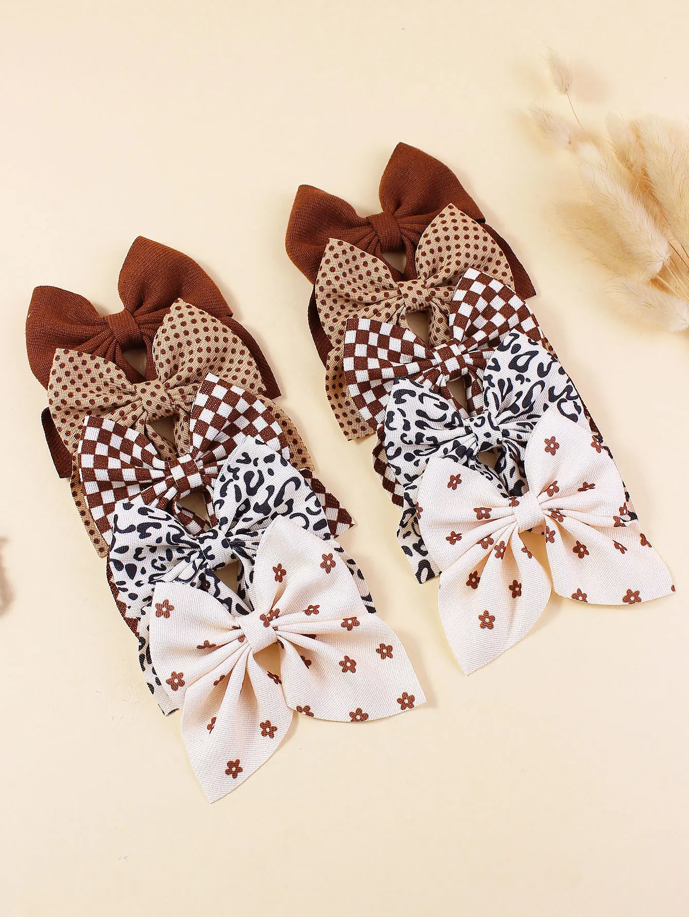 60pc-32inch-baby-girls-hair-clips-floral-print-handmade-fabric-bow-hairpins-barrettes-cute-kids-party-hair-accessories-bulk