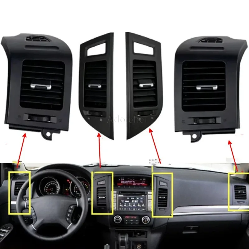 

Internal Air Vent Outlet Instrument Panel Board A/C Air Conditioner for Mitsubishi Pajero Montero V87 V93 V95 V97 V98 2007-2022