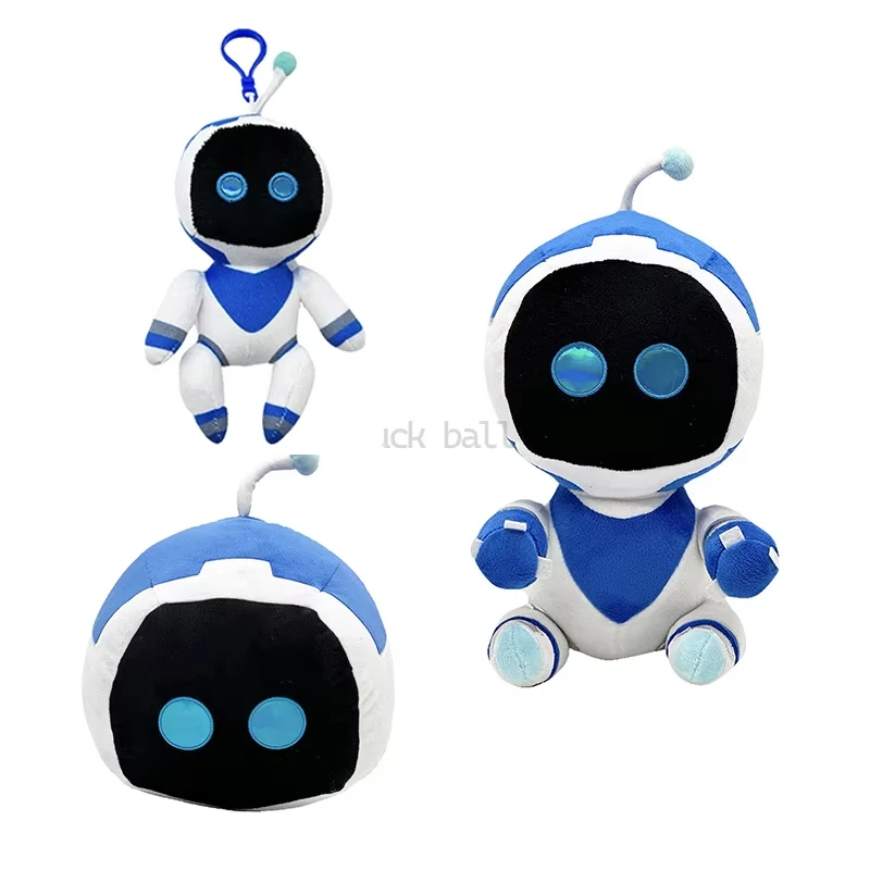 

Новый Astro Bot, плюшевые куклы, космические роботы, кукла, подушка, брелок с кроликом, креативная милая коллекция, модель, орнамент, игрушки, подарки на день рождения