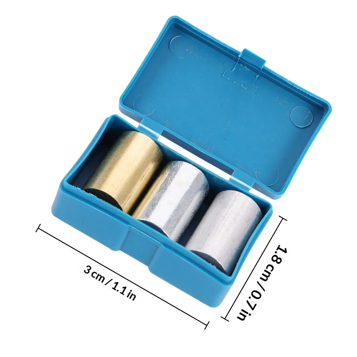 3 Cylinder Set Aluminum Copper Iron Density Investigation Heat Experiments Physics Classroom Supplies Cylinder Set