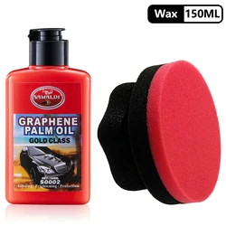 Limpador de carro cera pasta carro detalhando polimento depilação auto scratch removedor dura brilhante camada cera filme à prova dwaterproof água