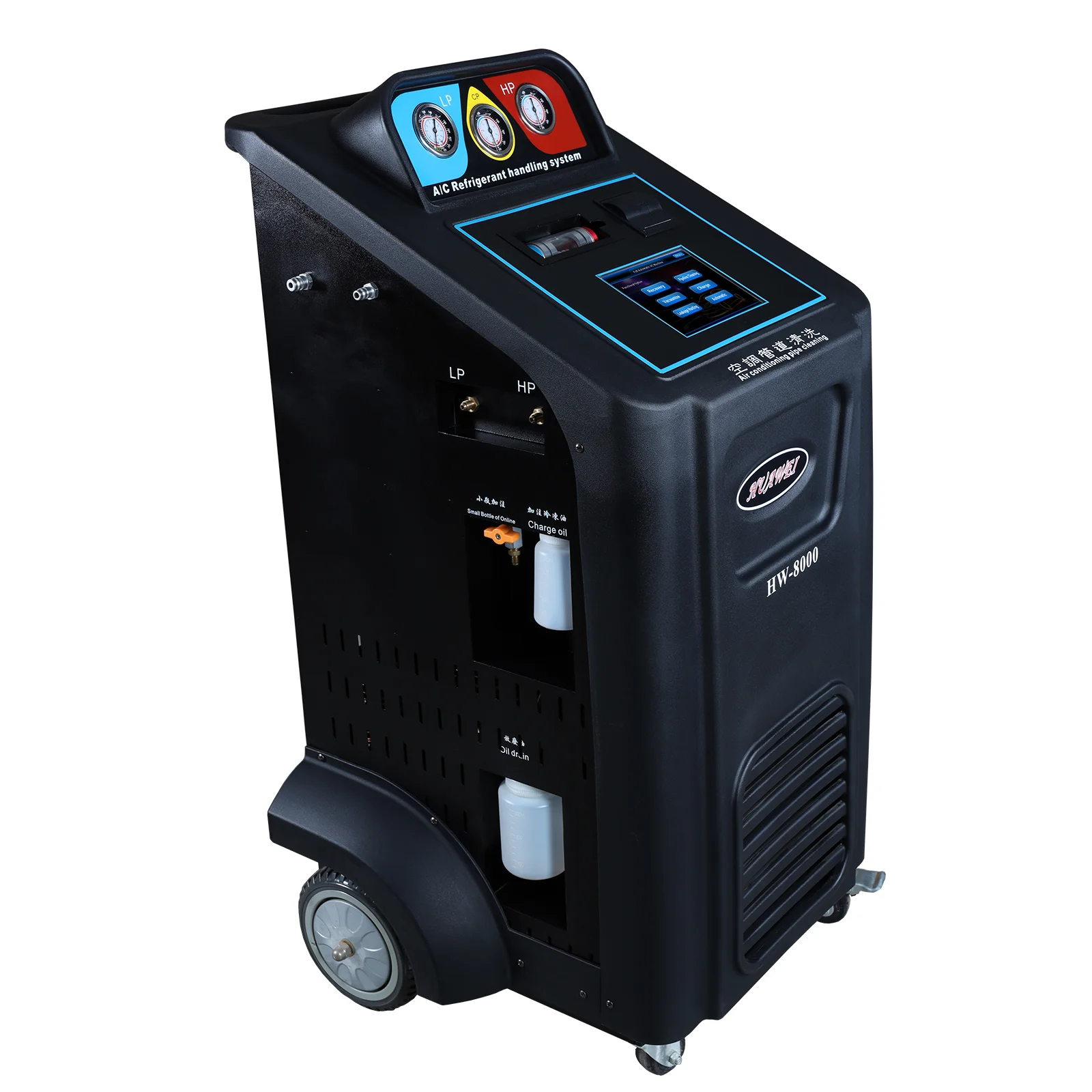 R134a Ac Refrigerant  Charging & Recycling Machine Refrigerant Recovery Machine