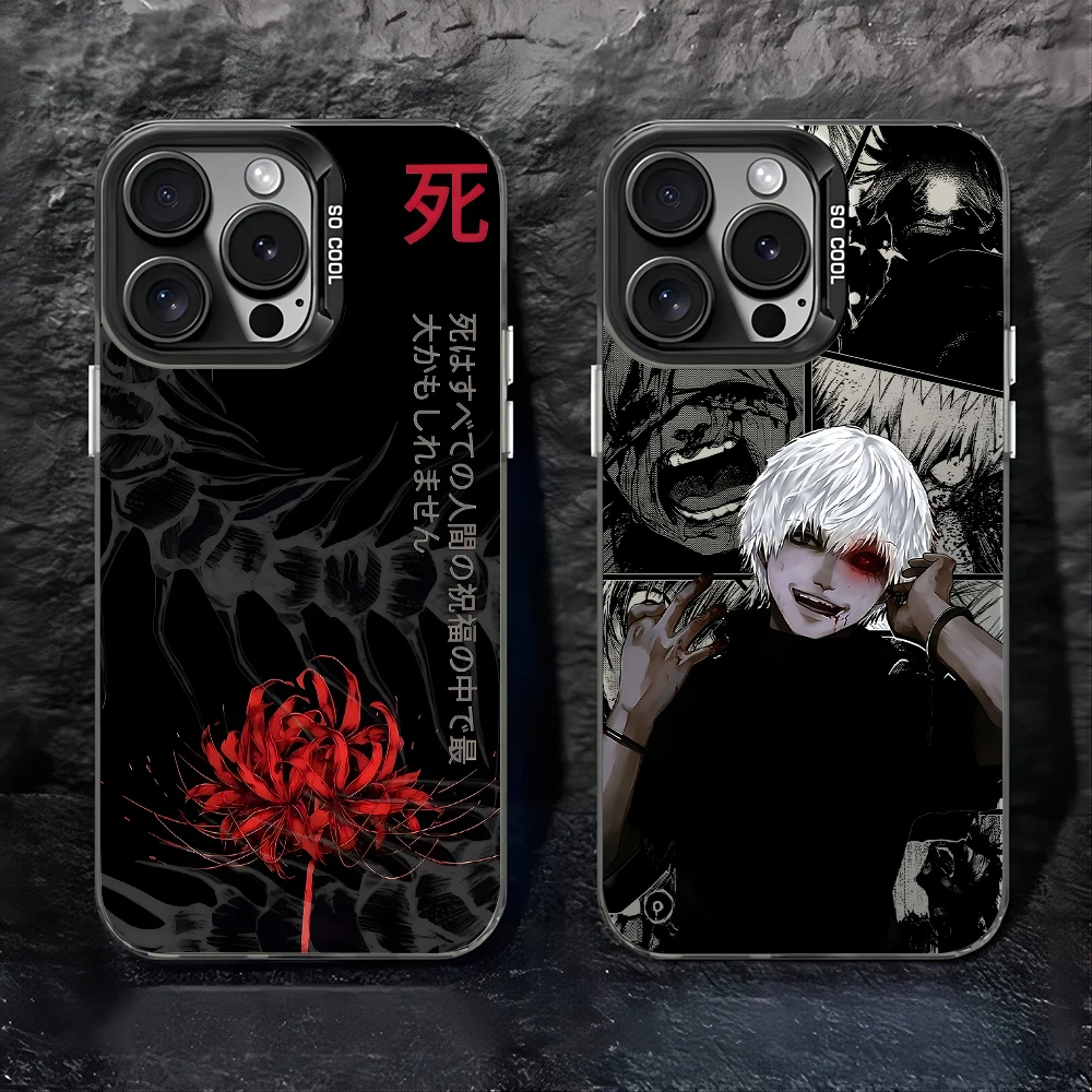 Anime Tokyo Ghouls Handyhülle für Xiaomi Mi 15T 14T 14 13 12 12T 11 Lite Poco X7 X6 F7 F6 X5 F4 F3 X3 GT Pro Ultra 4G 5G Cover