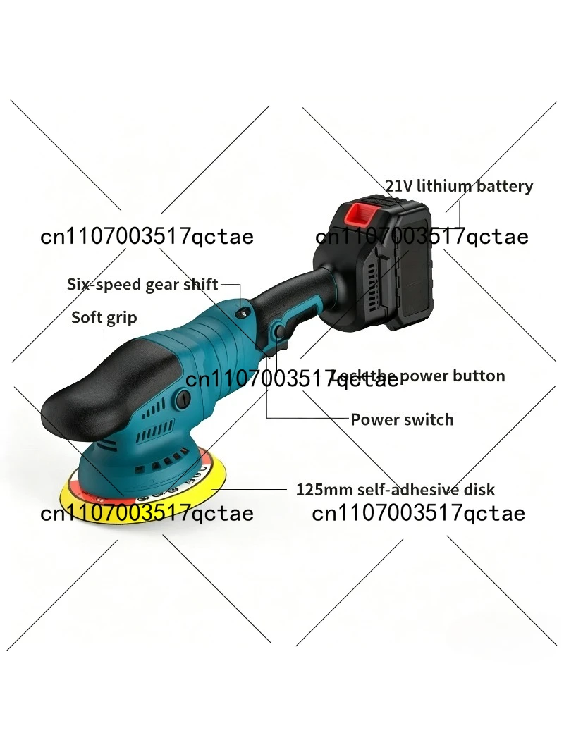 

Беспроводная литиевая полировальная машина с регулируемой скоростью, эксцентриковая, для воскования, ручная, для полировки и нанесения защитного покрытия на автомобиль