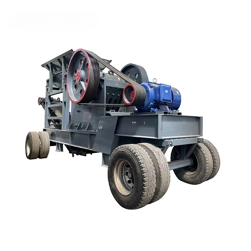 Factory Direct Durable Mobile Jaw Crusher Stone Crushing Equipment for Mining Construction Trituradora Mandíbula