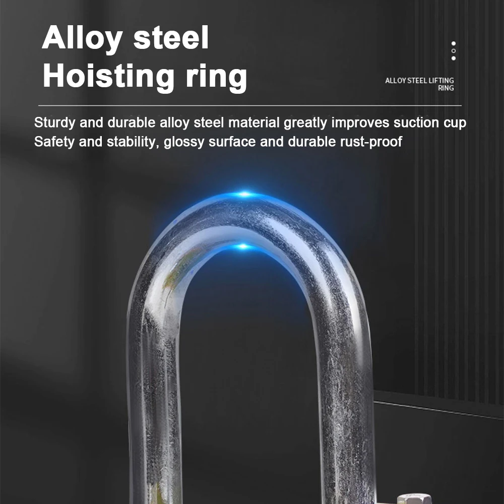 Alat Pengangkat Magnetik Permanen 100-200KG, Hoist Magnetik, Penjepit Cetakan dengan Suction Cup Magnetik, Magnet Pengangkat Super Kuat