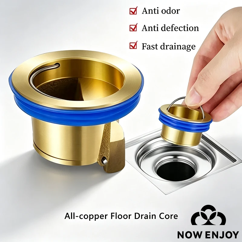 NOW ENJOY 2026 One Way Valve Shower Drainer Insect Prevention Seal Stopper Anti Odor Sewer Strainer Plug Drain Cover Floor Drain