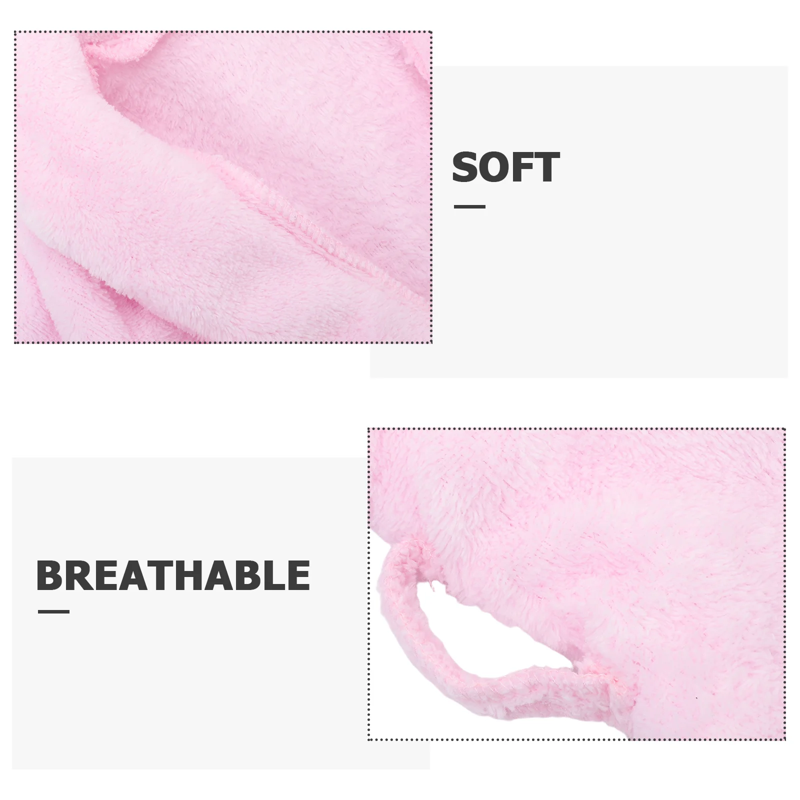 الوليد برنس أطفال القطن الخالص سميكة لمدة 0-1 أشهر لينة ماصة ثوب السباحة صور الملابس الوردي برنس أطفال #4